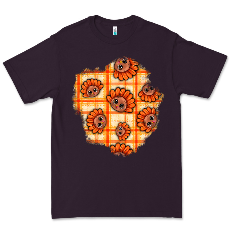 Thanksgiving Turkey With Tartan Patch Premium Tee by BundleAndBundleShop | Teevron