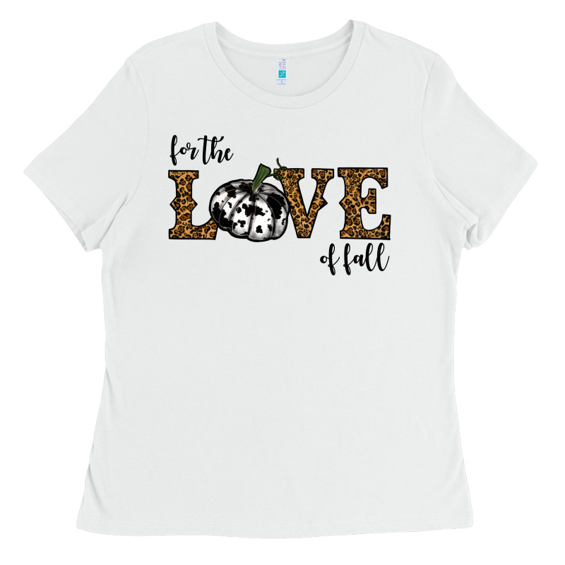 For The Love Of Fall Ladies Tee by RanaPortraitStore | Teevron