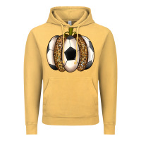 Vintage Mustard Soccer Pumpkin Vintage Hoodie - texasbilliewilder