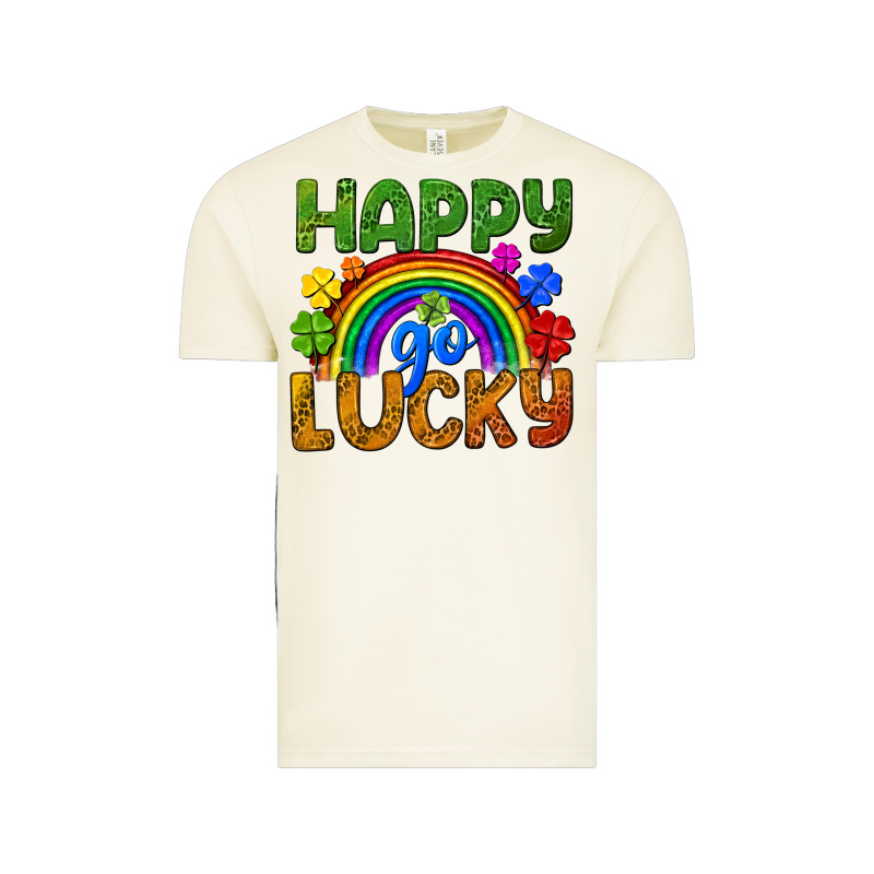 Happy Go Lucky Lgbtq+ Vintage Tee by NancyCooperArtShop | Teevron