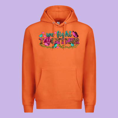 We Fight Together Premium Hoodie Designed By Bundleandbundleshop
