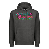 Charcoal Heather We Fight Together Premium Hoodie - BundleAndBundleShop