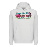 Dove Grey We Fight Together Premium Hoodie - BundleAndBundleShop