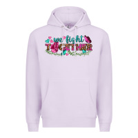 Lilac We Fight Together Premium Hoodie - BundleAndBundleShop