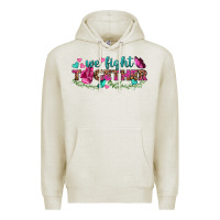 Oatmeal Heather We Fight Together Premium Hoodie - BundleAndBundleShop