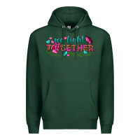 Sports Green We Fight Together Premium Hoodie - BundleAndBundleShop