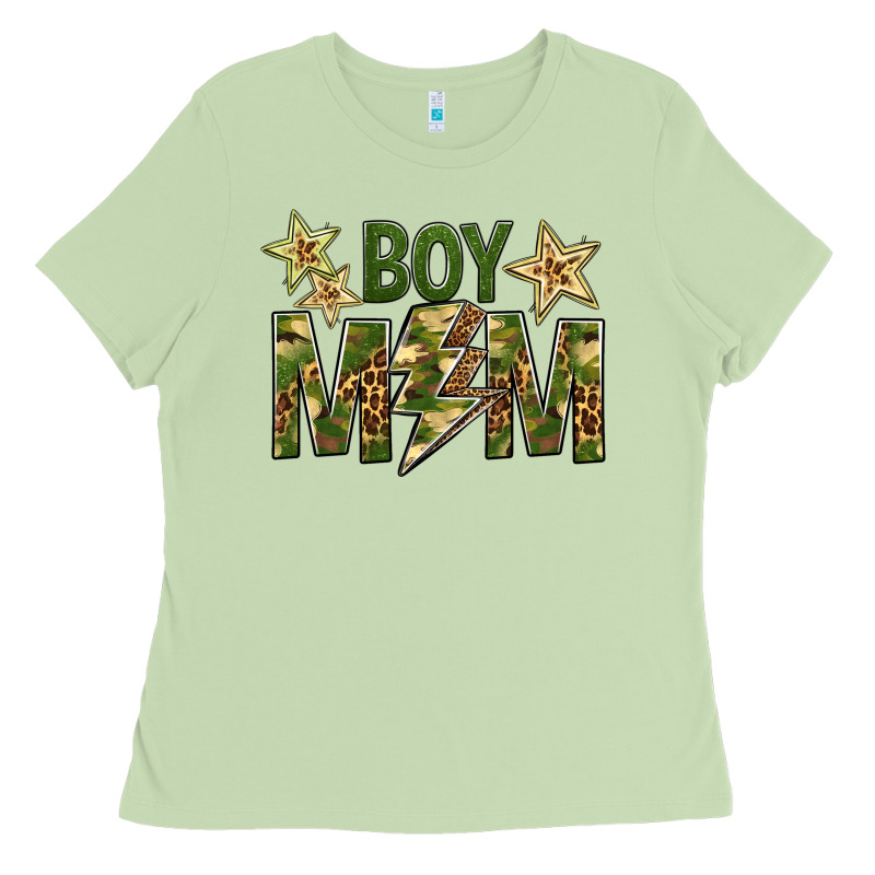 Boy Mom Ladies Tee by BundleAndBundleShop | Teevron