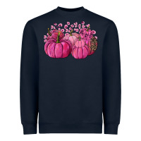 Navy Cancer Pumpkins Heavyweight Sweatshirt - FaDigitalArtStudio