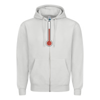 Dove Grey thermometer halloween costume temperature gauge t Zipper Hoodie - tuanDangUi