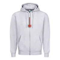 Heather Grey thermometer halloween costume temperature gauge t Zipper Hoodie - tuanDangUi