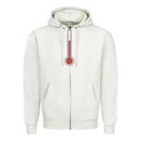 Oatmeal Heather thermometer halloween costume temperature gauge t Zipper Hoodie - tuanDangUi