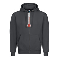 Smoke thermometer halloween costume temperature gauge t Zipper Hoodie - tuanDangUi