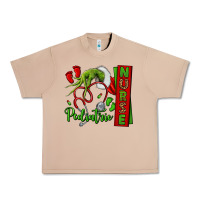 Burro Christmas Character Urban Heavy Tee - NancyCooperArtShop