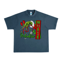 Midnight Navy Christmas Character Urban Heavy Tee - NancyCooperArtShop