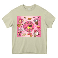 Mossy cafecito y chisme Heavy Core Tee - MaliasSmallBusiness