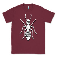 Burgundy Just A Boy Who Loves Ants Classic Tee - Bettercallsaul