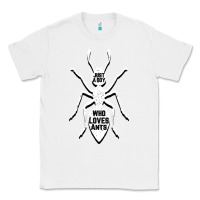White Just A Boy Who Loves Ants Classic Tee - Bettercallsaul