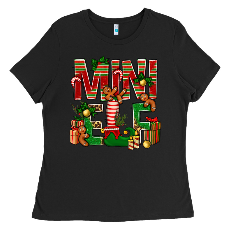 Christmas Mini Elf Ladies Tee by BundleAndBundleShop | Teevron