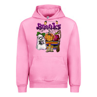 Fuchsia Pink boooks Urban Hoodie - BarkalooDesign