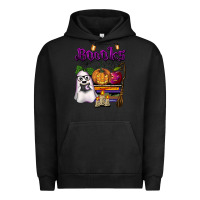 Pigment Black boooks Urban Hoodie - BarkalooDesign