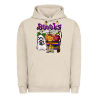 Pigment French Oak boooks Urban Hoodie - BarkalooDesign