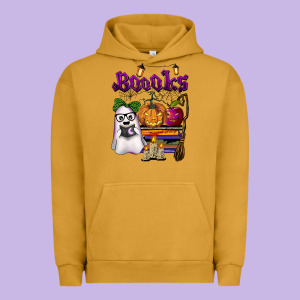 Boooks Urban Hoodie Designed By Barkaloodesign