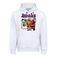 White boooks Urban Hoodie - BarkalooDesign
