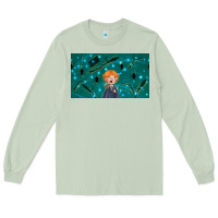 Matcha wizard boy and mouse Long Sleeve Tee - TumblerDesignByShophia
