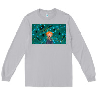 Moon Dust wizard boy and mouse Long Sleeve Tee - TumblerDesignByShophia
