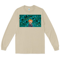 Mushroom wizard boy and mouse Long Sleeve Tee - TumblerDesignByShophia
