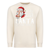 Sandshell i'm so good santa came twice christmas pajama funn Premium Sweatshirt - tuanDangUi