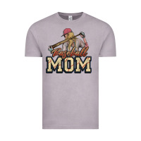 Vintage Zinc Baseball Mom Vintage Tee - NancyCooperArtShop