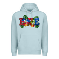 Blue Mist love haitian republic Premium Hoodie - RanaPortraitStore