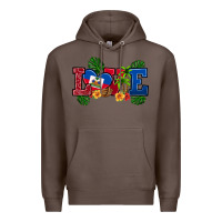 Coffee love haitian republic Premium Hoodie - RanaPortraitStore