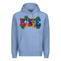 Colony Blue love haitian republic Premium Hoodie - RanaPortraitStore
