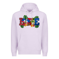 Lilac love haitian republic Premium Hoodie - RanaPortraitStore