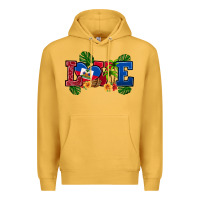 Mustard love haitian republic Premium Hoodie - RanaPortraitStore