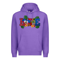 Purple love haitian republic Premium Hoodie - RanaPortraitStore