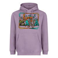 Lavender leopard camo boy mama Mother's Day Heavyweight Hoodie - LillyAllenDesigns