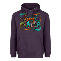 Plum leopard camo boy mama Mother's Day Heavyweight Hoodie - LillyAllenDesigns