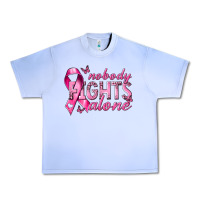 Grape Ice nobody fights alone cancer Urban Heavy Tee - NancyCooperArtShop