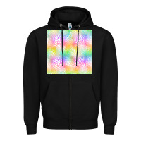 Black neon safari seamless pattern Zipper Hoodie - BundleAndBundleShop