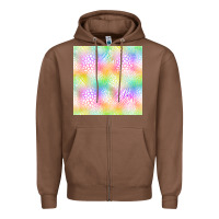 Chestnut neon safari seamless pattern Zipper Hoodie - BundleAndBundleShop