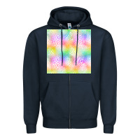 Navy neon safari seamless pattern Zipper Hoodie - BundleAndBundleShop