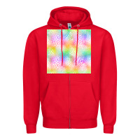 Red neon safari seamless pattern Zipper Hoodie - BundleAndBundleShop