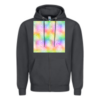 Smoke neon safari seamless pattern Zipper Hoodie - BundleAndBundleShop