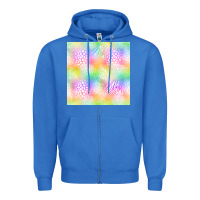 True Royal neon safari seamless pattern Zipper Hoodie - BundleAndBundleShop