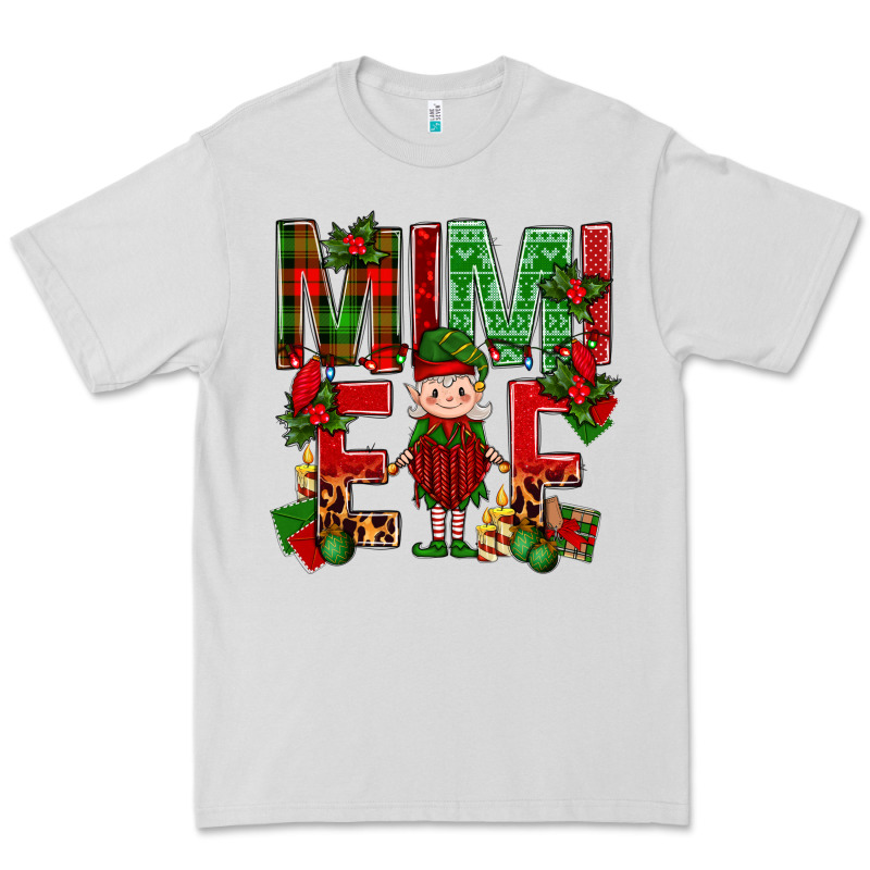 Mimi Elf With Knitting Christmas Premium Tee by BundleAndBundleShop | Teevron