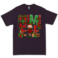 Plum Mimi Elf with Knitting Christmas Premium Tee - BundleAndBundleShop