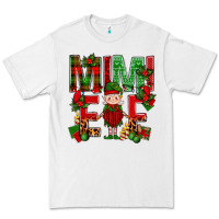 White Mimi Elf with Knitting Christmas Premium Tee - BundleAndBundleShop